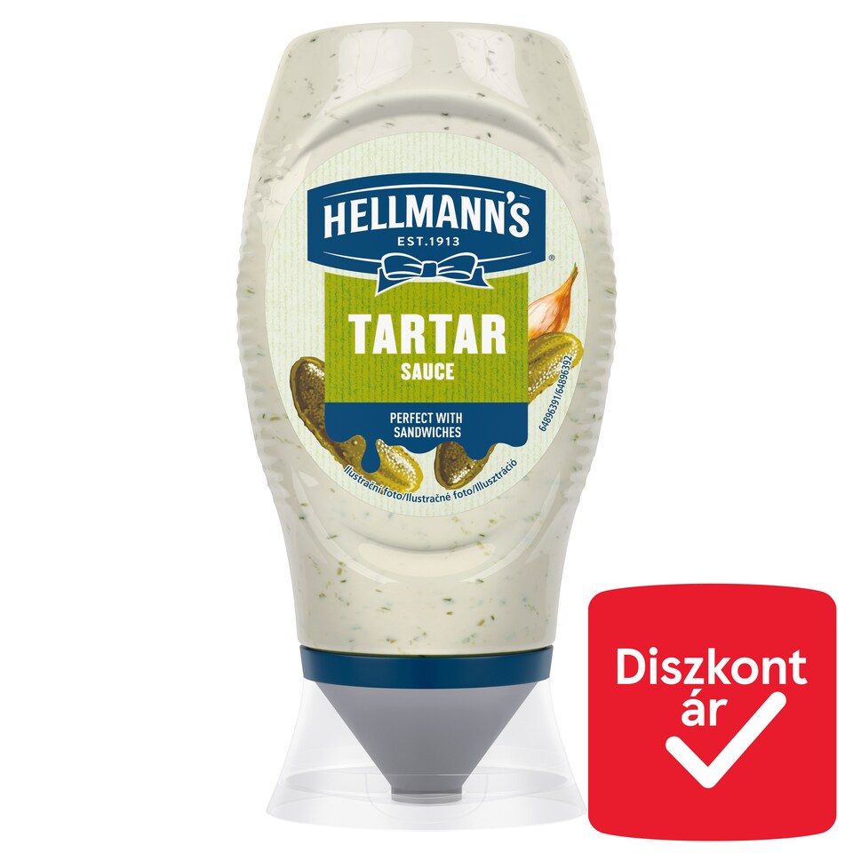 Hellmann's uborkás tartárszósz 251 g
