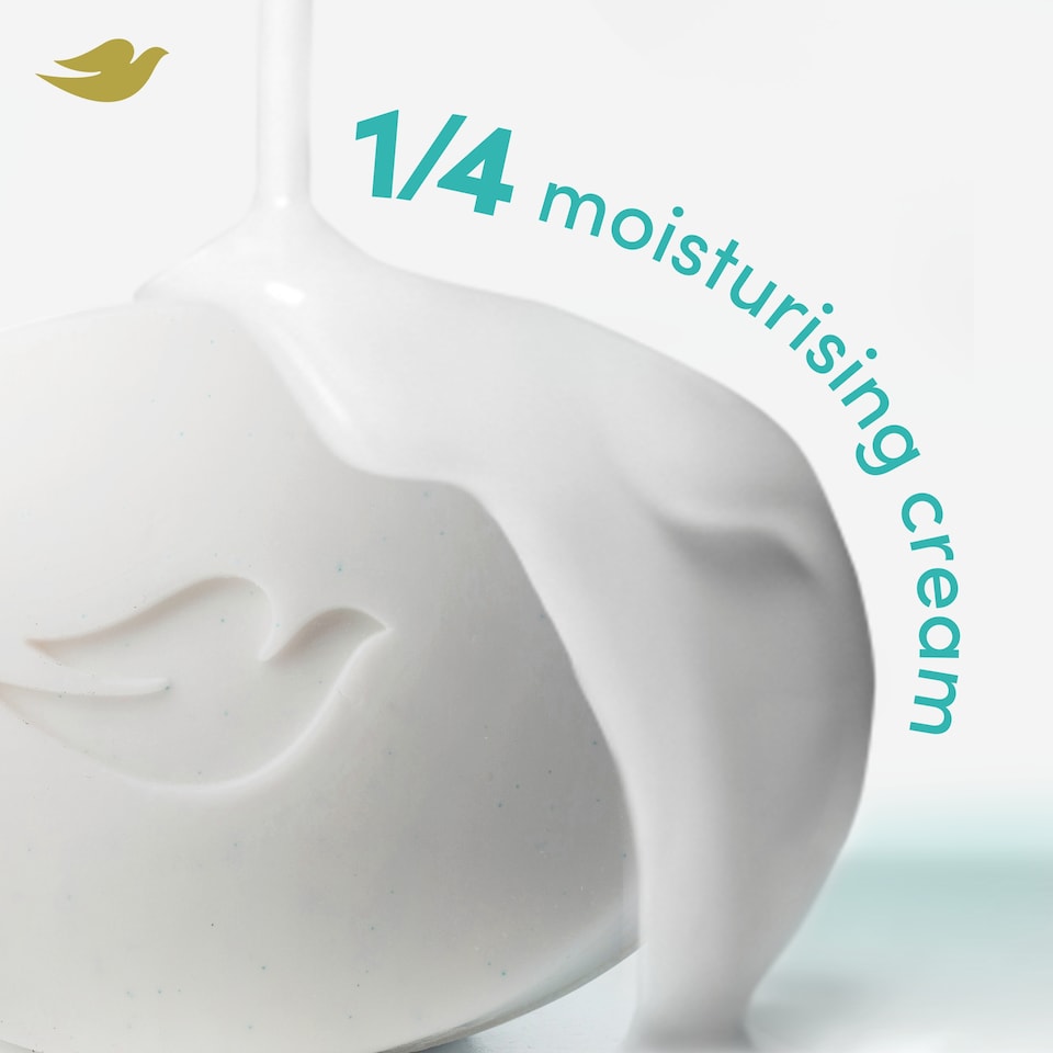 image 1 of Dove Sensitive Beauty Bar Soap with 1/4 Moisturising Cream 2 x 90g