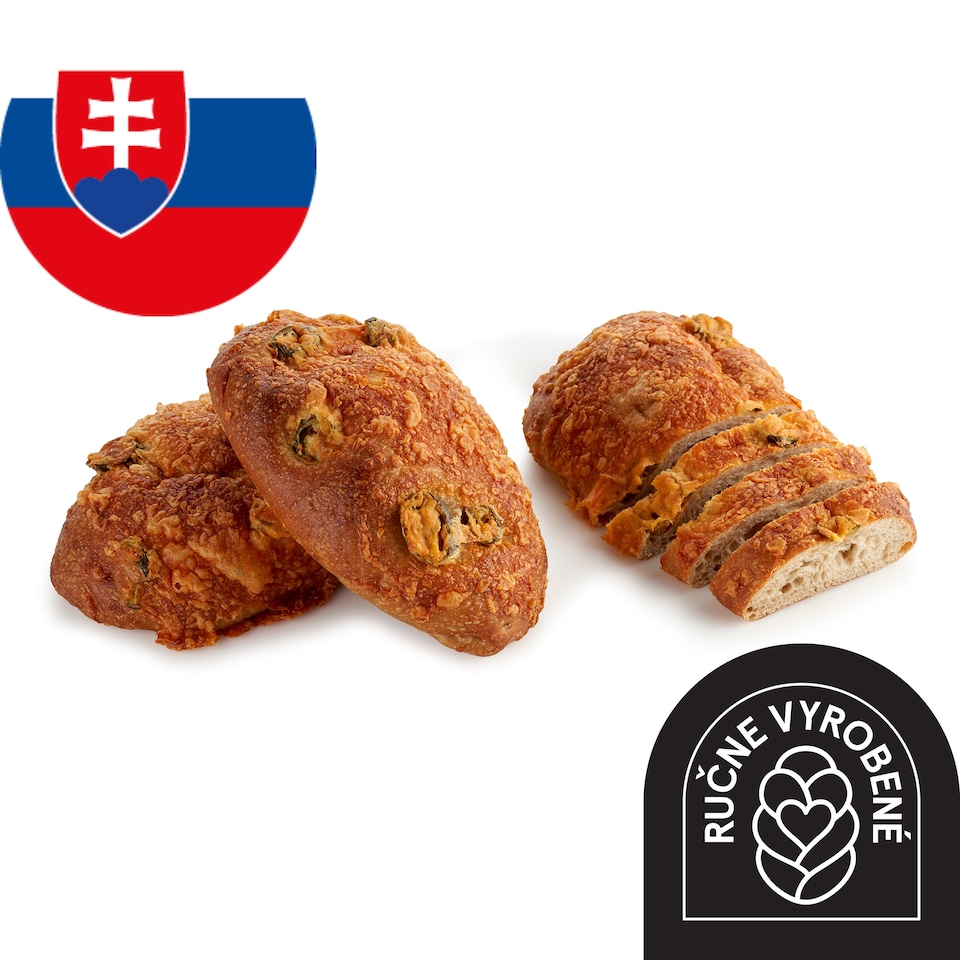 Tesco Amber Focaccia with Jalapeno 180 g