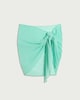 image 4 of F&F Mesh Sarong in Mint