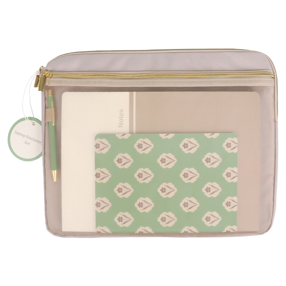 Tesco Laptop Case & Stationery  set