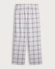 image 4 of F&F Cotton Rich Check Print Pyjama Bottoms in Multi Grey