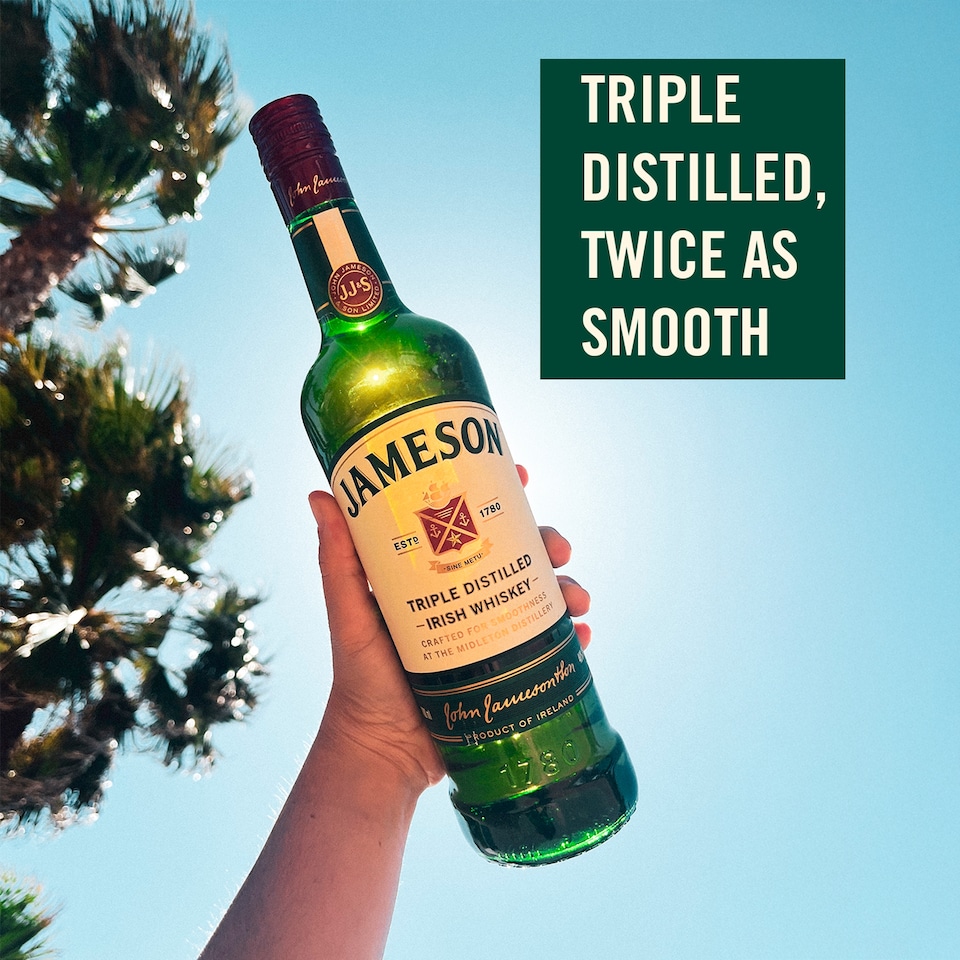 image 1 of Jameson Triple Distilled Irish Whiskey 350ml