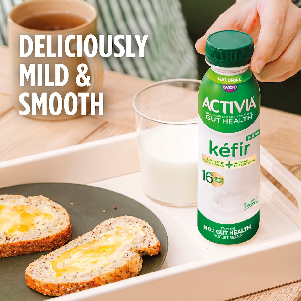 image 1 of Activia Kefir Natural Gut Health Yoghurt Drink 280ml