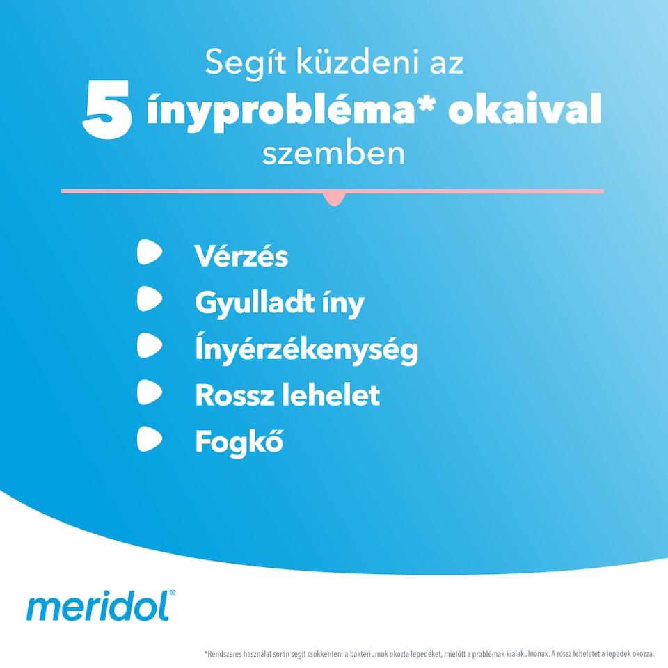 meridol Gum Protection + Sensitive fogkrém érzékeny fogíny és fogak védelmére 75 ml  1. kép