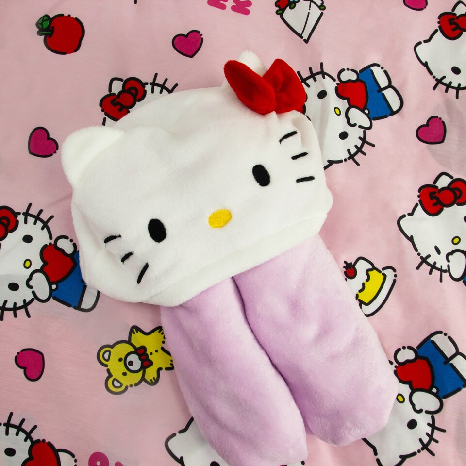 image 1 of Hello Kitty Hooded Throw