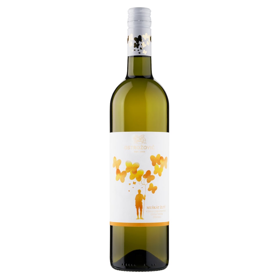 obrázok 1 z Ostrožovič Muškát žltý víno biele polosuché 0,75 l