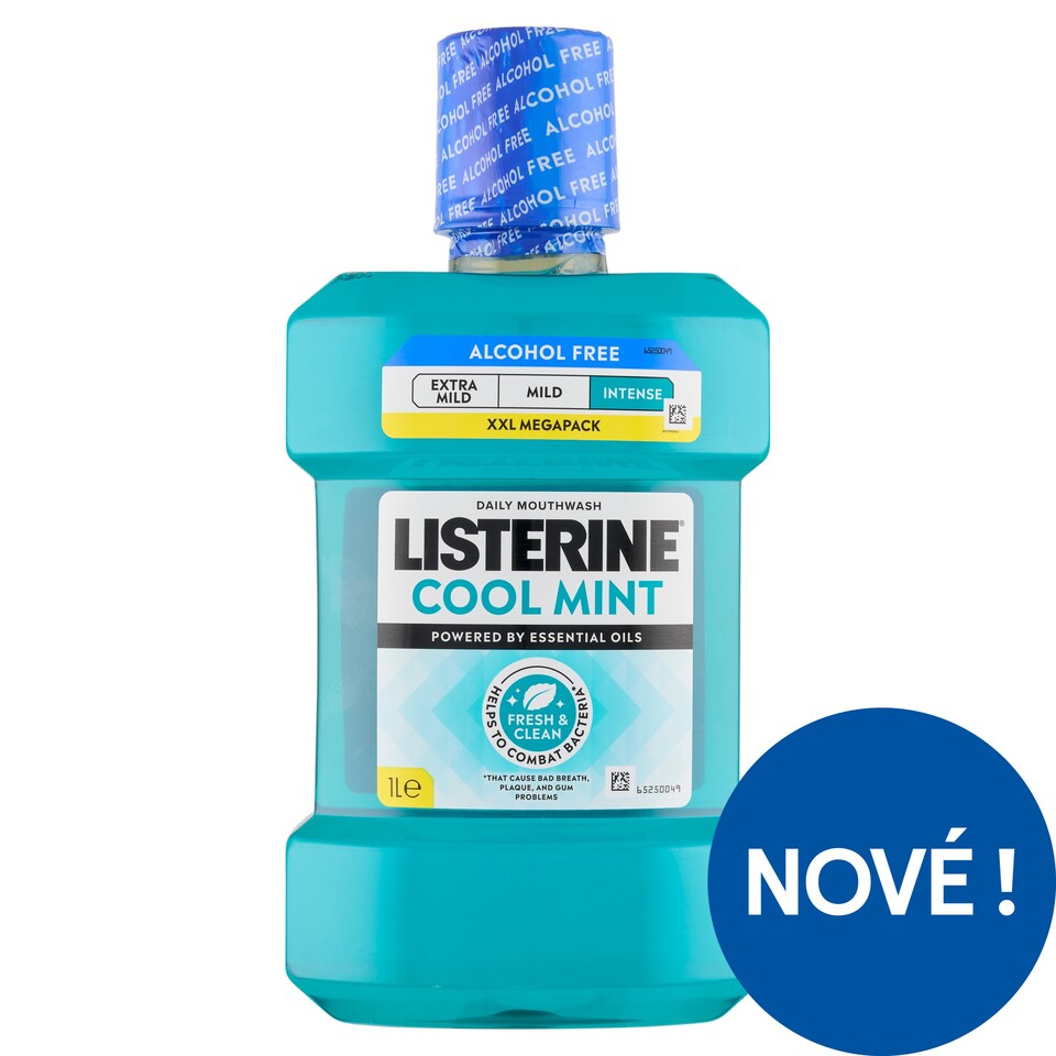 Obrázek 1 pro produkt Listerine Cool Mint Intense ústní voda 1l