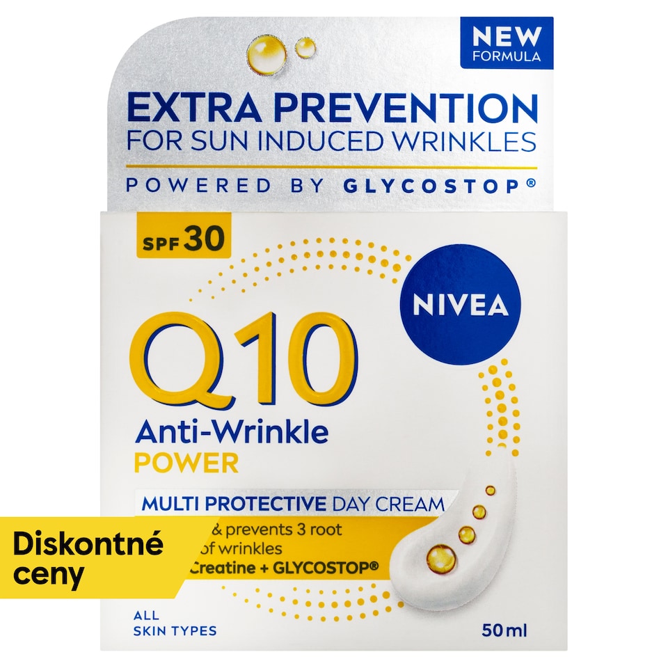 obrázok 1 z Nivea Q10 Power Spevňujúci denný krém proti vráskam OF 30 50 ml