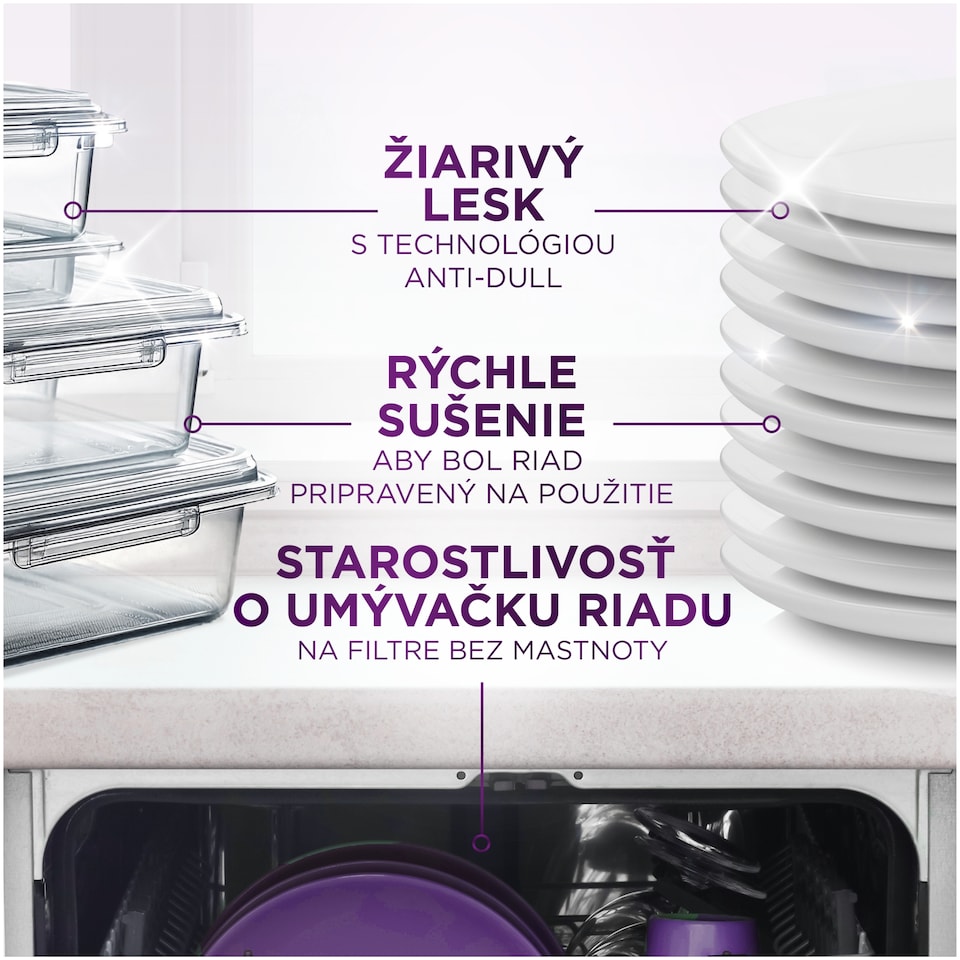 image 1 of Jar Our 30 Minute Miracle Platinum Plus Dishwasher Tablets, 54 X