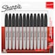 image 1 of Sharpie Permanent Markers, Fine Point, Black, 12 Count