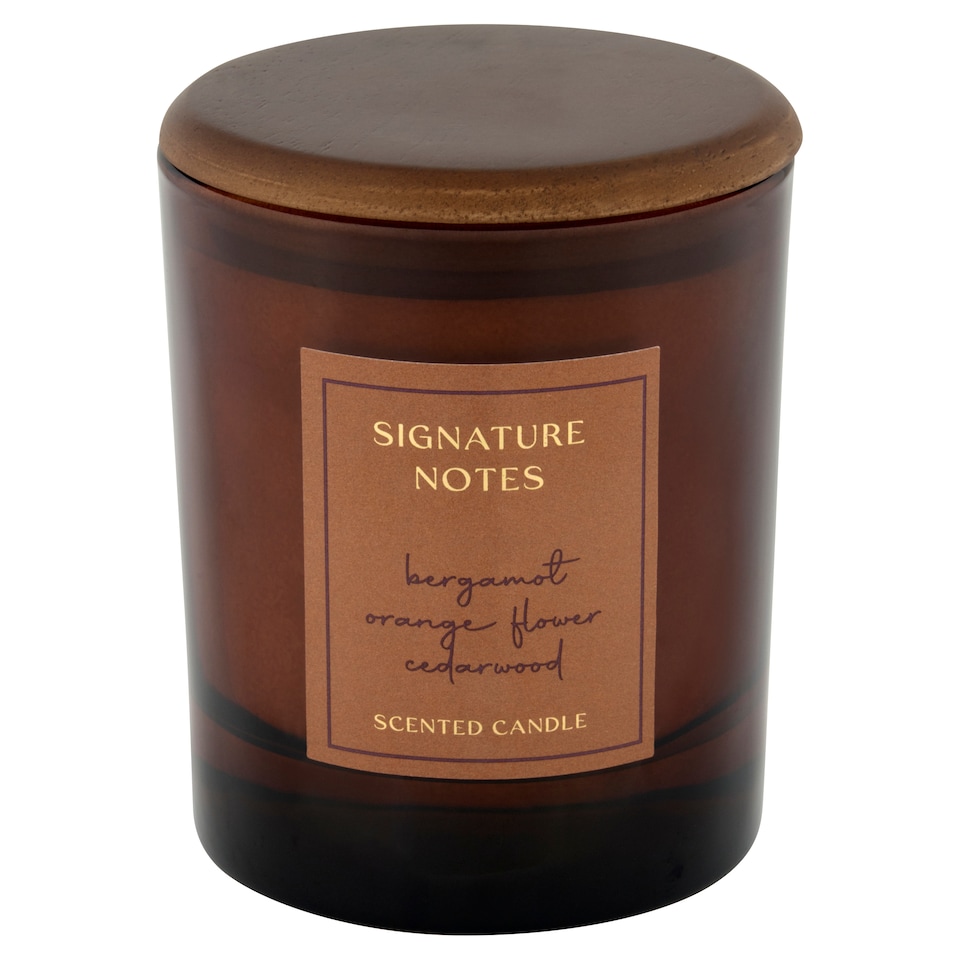 image 1 of  F&F Home Signature Notes Bergamot Candle 200g
