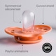 image 5 of Tommee Tippee Fun Style Soothers, 0-6m, Pack of 2