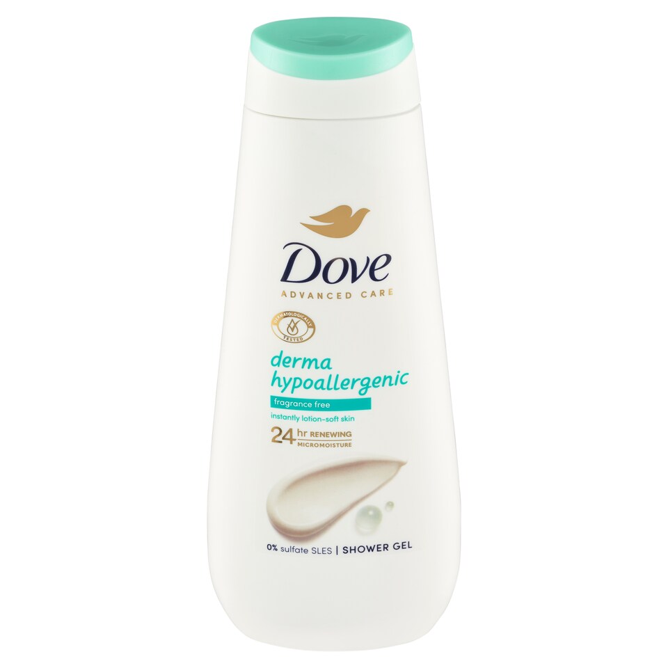 image 1 of Dove Advanced Care Derma Hypoallergenic Shower Gel 400 ml