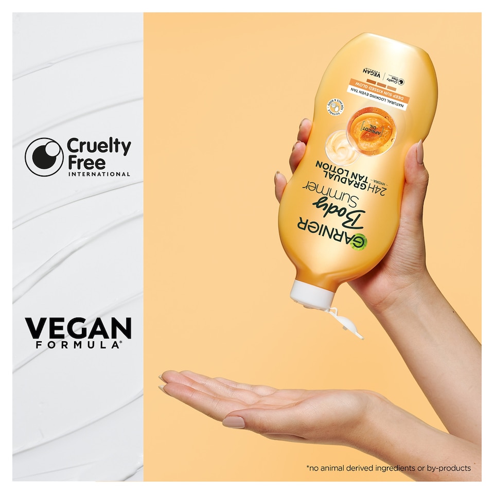 image 1 of Garnier Body Deep Gradual Tan Moisturiser 400Ml
