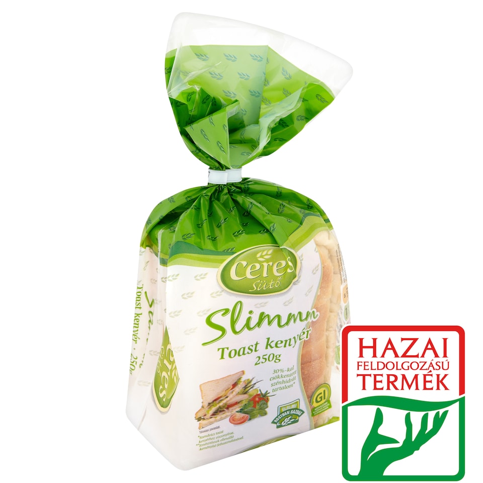 Ceres Sütő Slimmm toast kenyér 250 g