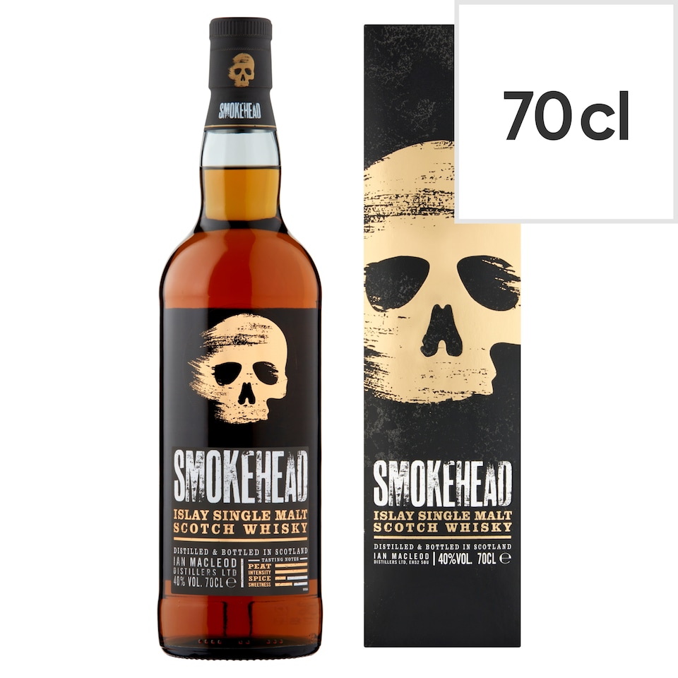 image 1 of Smokehead Islay Single Malt Scotch Whisky 70Cl