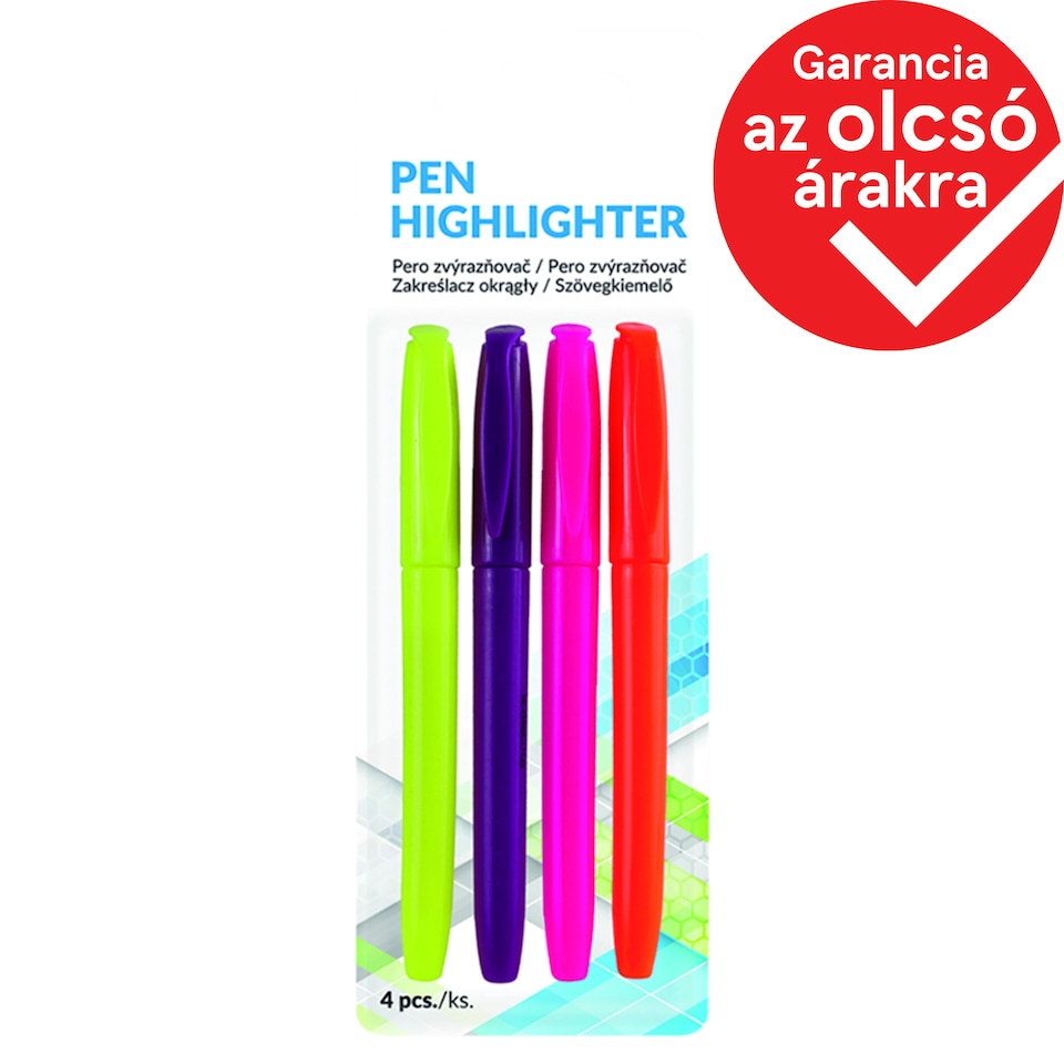 Pen Highlighter 4 pcs