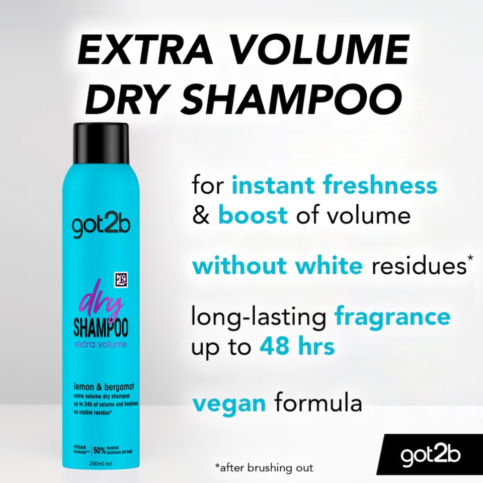 image 1 of Got2b Fresh It Up Volume Dry Shampoo 200Ml