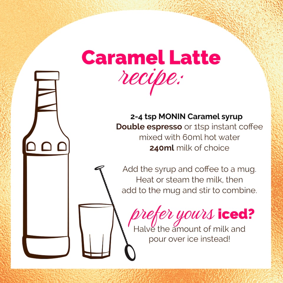 image 1 of Monin Caramel Syrup 250Ml