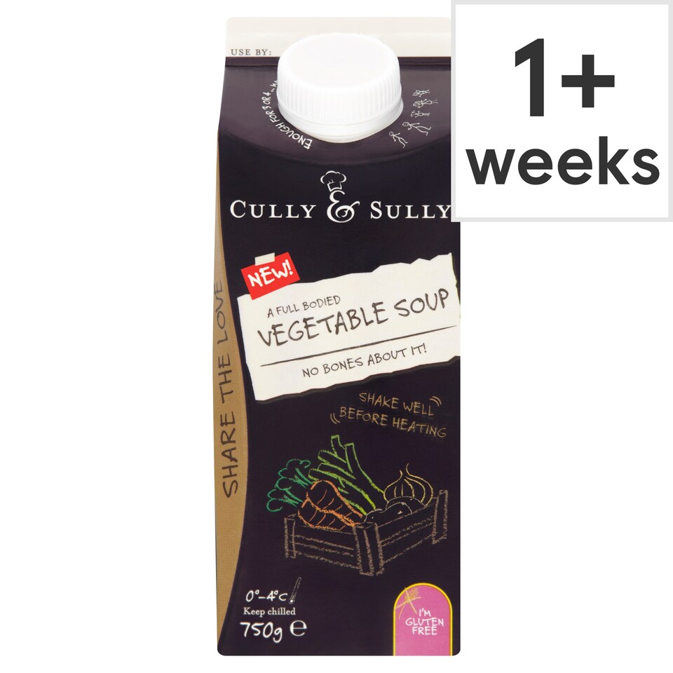 Cully & Sully Full Bodied Vegetable Soup 750G