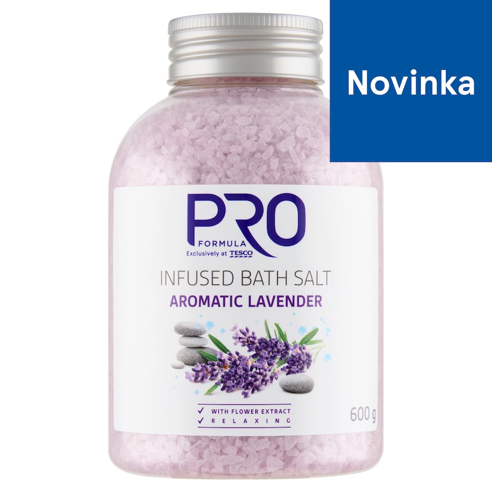 Pro Formula Aromatic Lavender soľ do kúpeľa 600 g