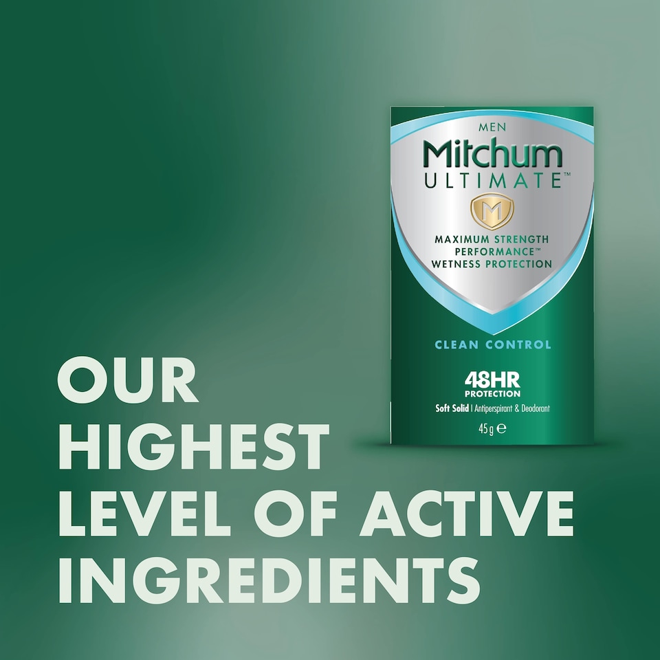image 1 of Mitchum Ultimate Cream Clean Control 45G