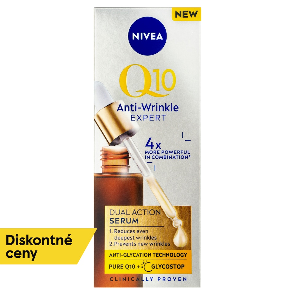 obrázok 1 z Nivea Q10 Anti-Wrinkle Expert Expertné duálne sérum proti vráskam 30 ml