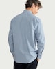 image 3 of F&F Regular Fit Checked Long Sleeved Shirt in Multi Blue