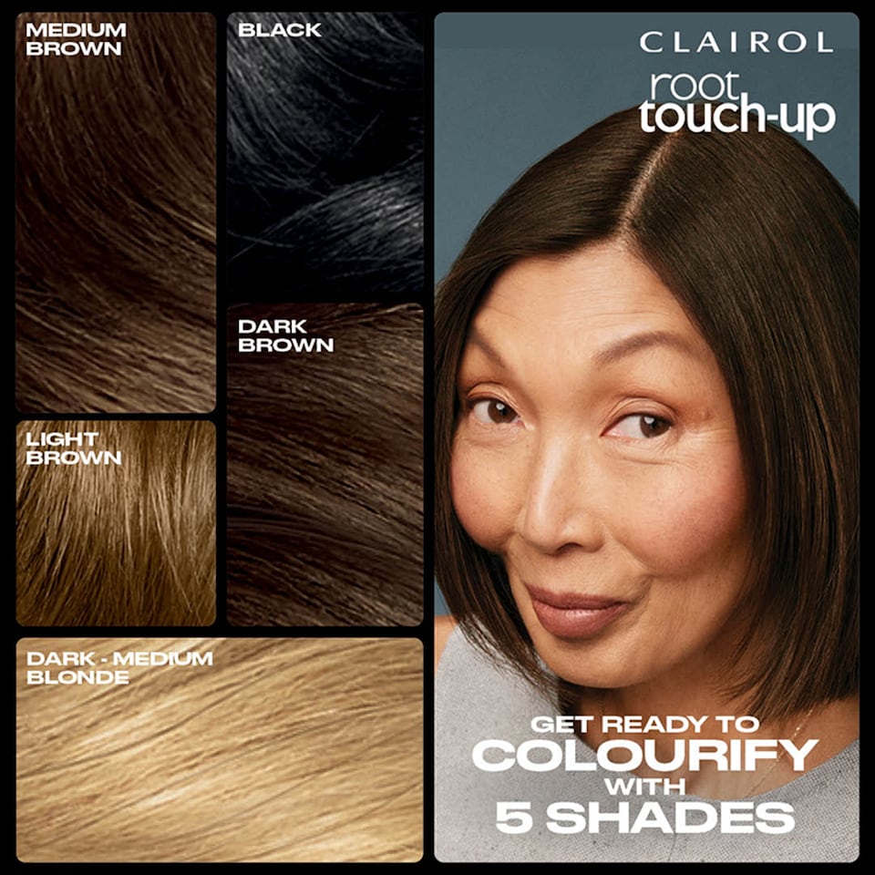 image 1 of Clairol Root Touch up 2 in 1 Spray Medium Brown 75ml