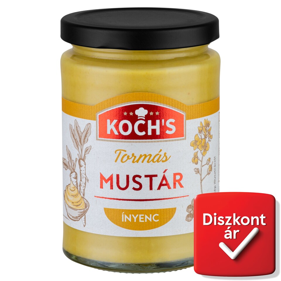 KOCH'S Tormás mustár 350 g