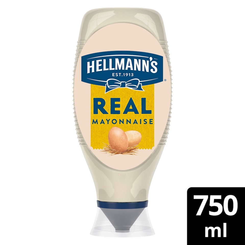 image 1 of Hellmann's Real Mayonnaise Squeezy 750ml
