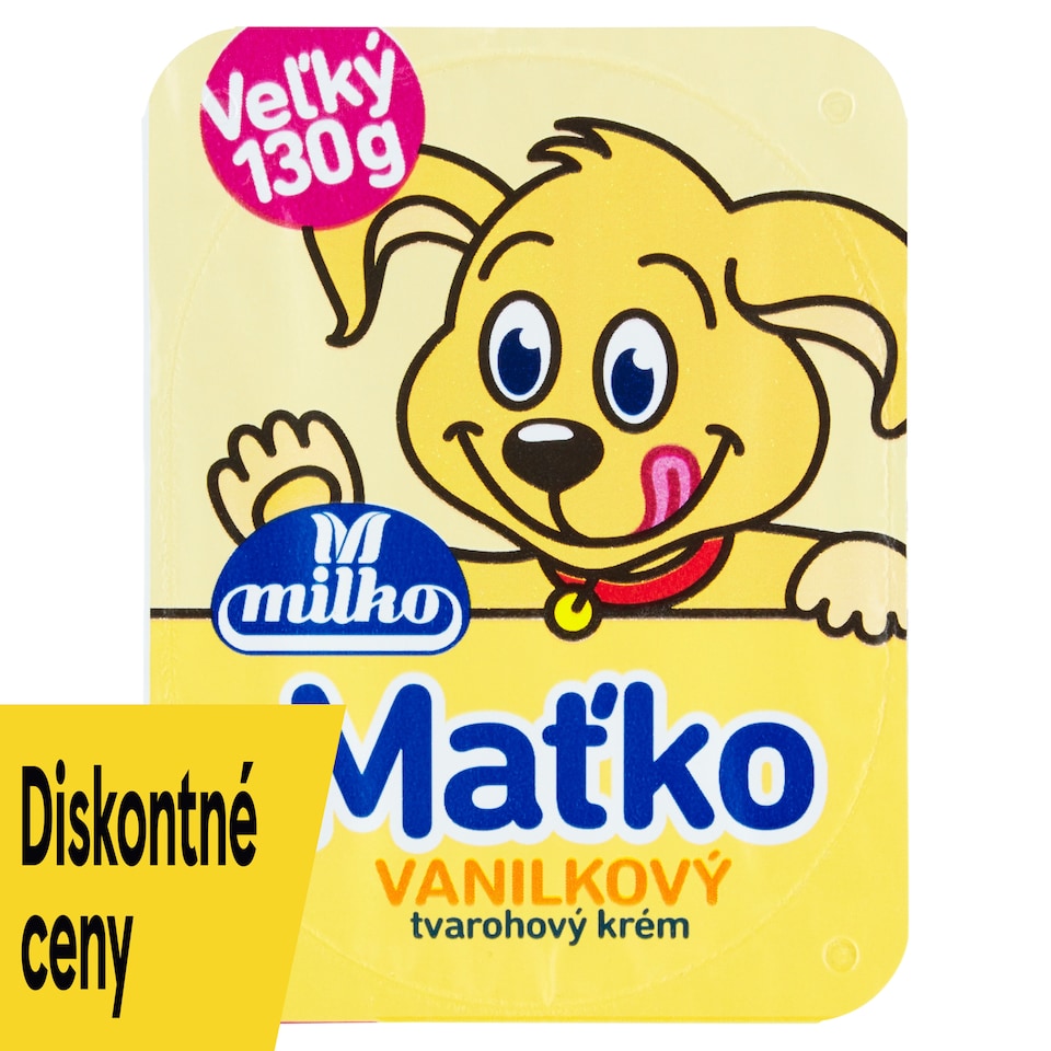 obrázok 1 z Milko Maťko vanilkový tvarohový krém 130 g