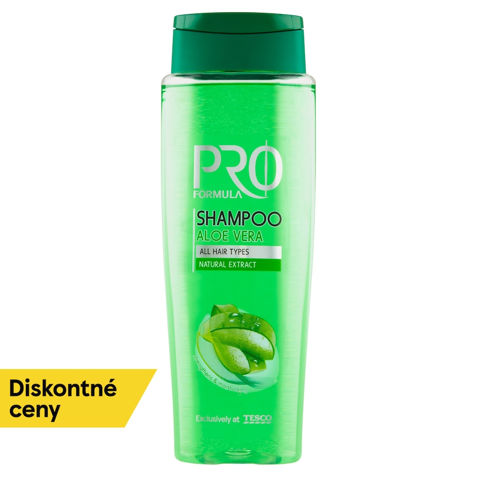 Tesco Pro Formula Šampón Aloe Vera 400 ml