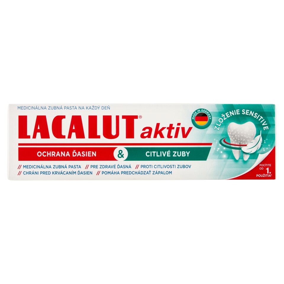 obrázok 1 z Lacalut Aktiv medicinálna zubná pasta 75 ml