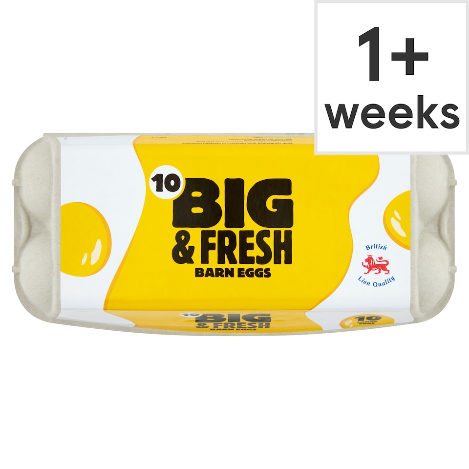 image 1 of Big & Fresh Barn Eggs Large 10 Pack