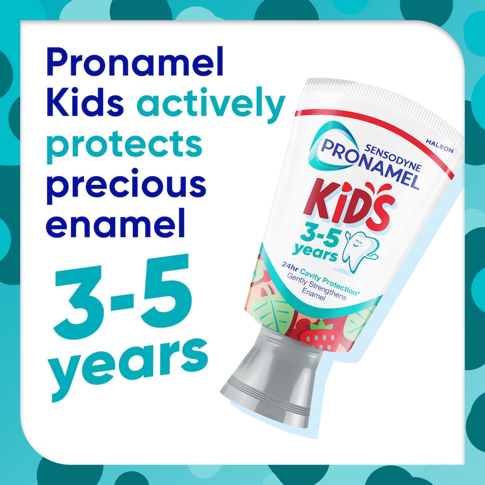 image 1 of SENSODYNE PRONAMEL Kids STRAWBERRY Toothpaste 50ML
