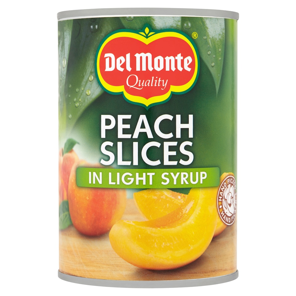 Del Monte Peach Slices Light Syrup 420G