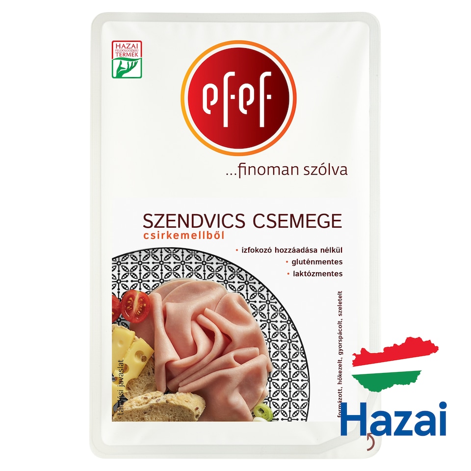 eFeF szendvics csemege csirkemellből 100 g  1. kép