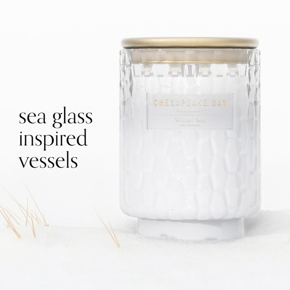 image 1 of Chesapeake Bay Winter Sea Medium Candle 227g