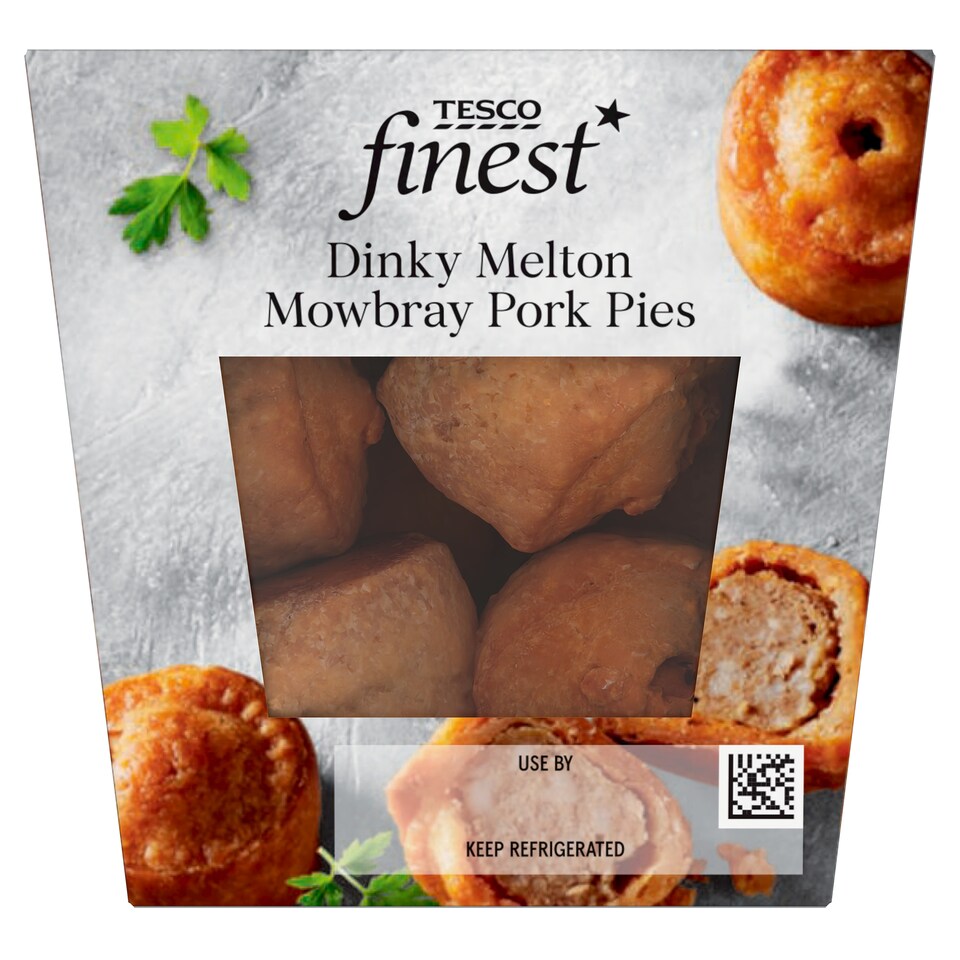 Tesco Finest Dinky Melton Mowbray Pork Pies 200G