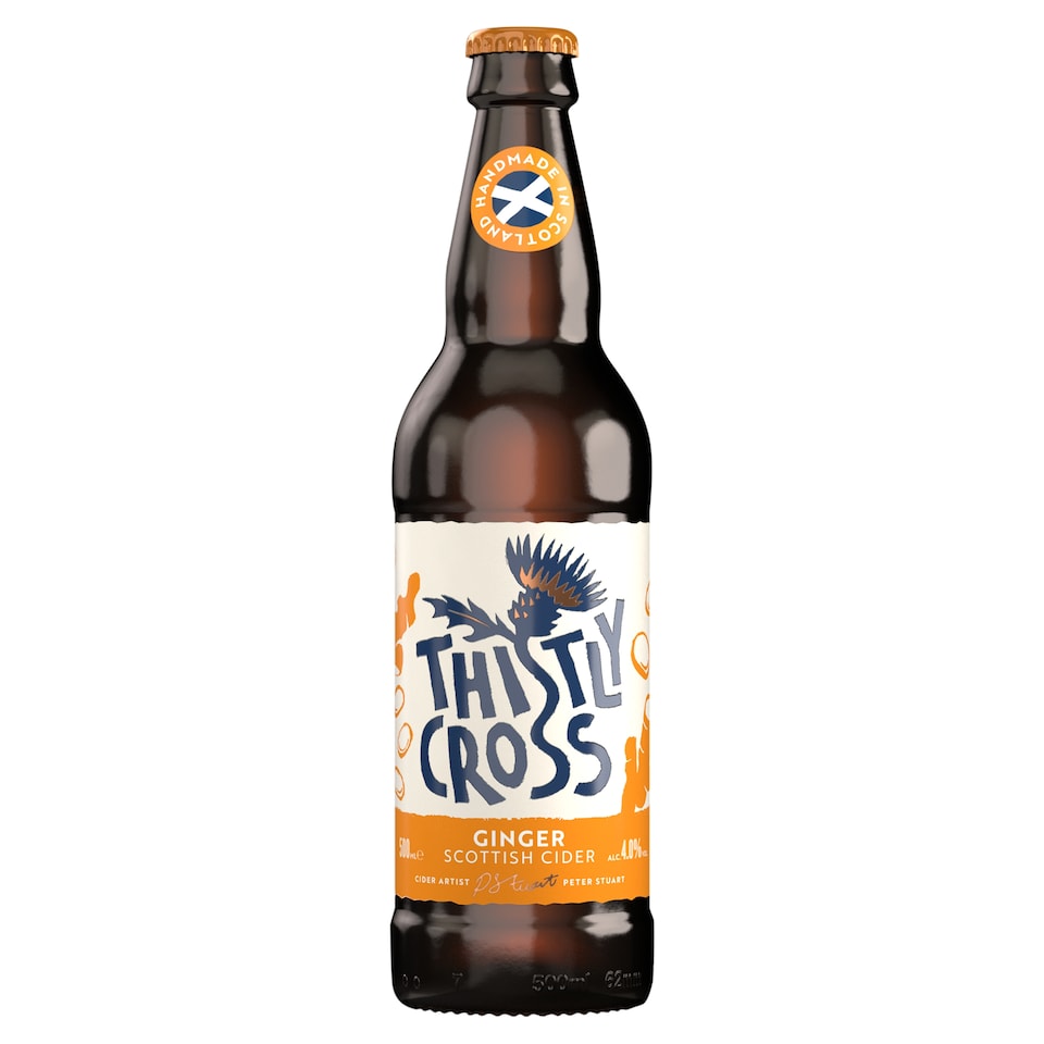 Thistly Cross Ginger Scottish Cider 500ml 