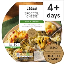Tesco Broccoli Cheese 350G