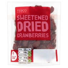 Tesco Cranberries 100G