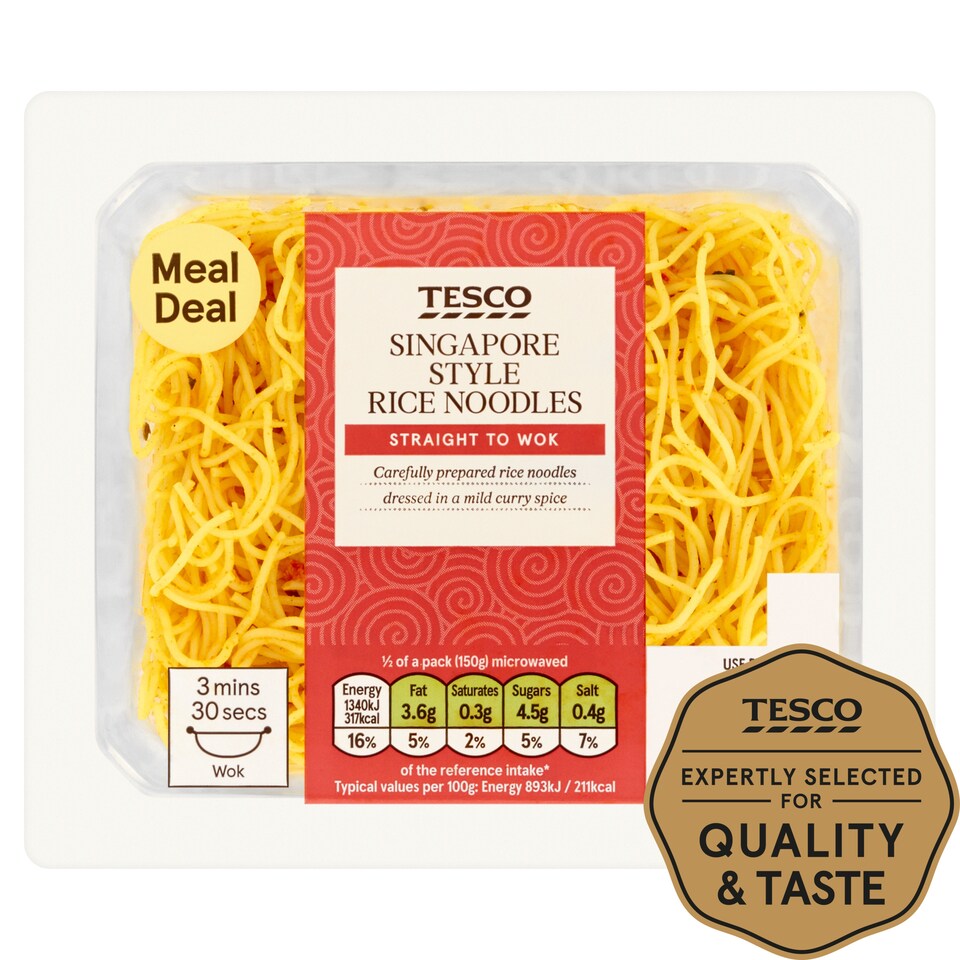 image 1 of Tesco Singapore Noodles 300G (C)