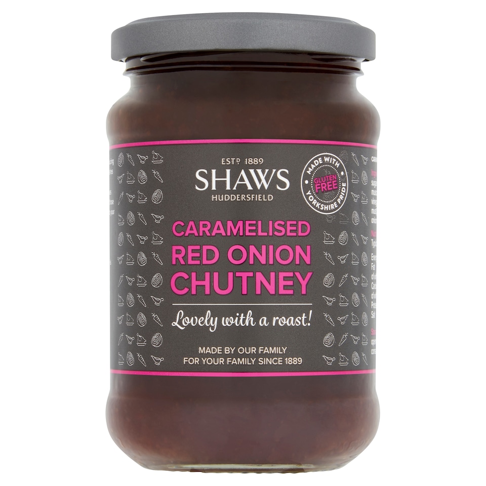 Shaws Caramelised Red Onion Chutney 310G