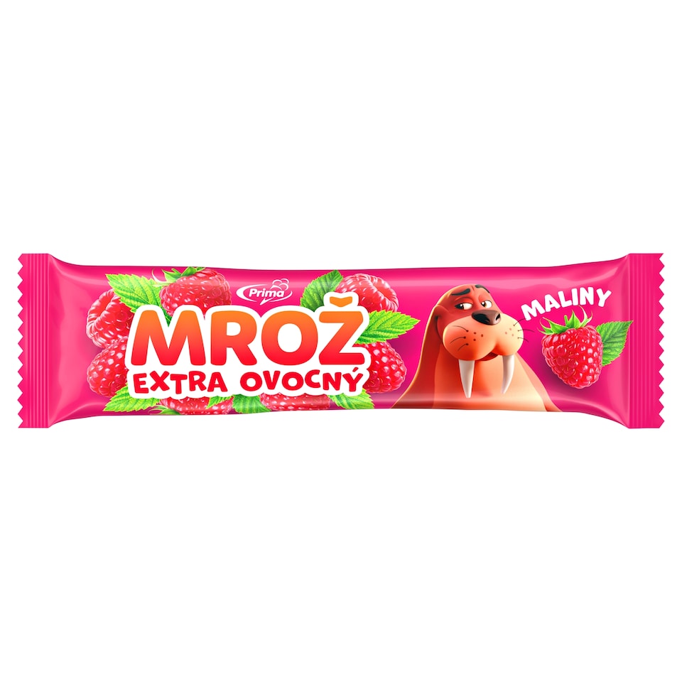 Prima Mrož Fruity Raspberry Frozen Cream in Cocoa Glaze 50 ml