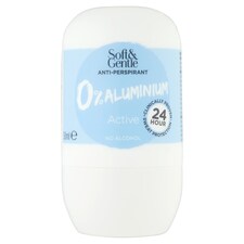Soft And Gentle 0% Aluminium Roll On Active 50Ml
