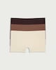 image 2 of F&F 3-Pack Seamfree Contour Shorts in Multi