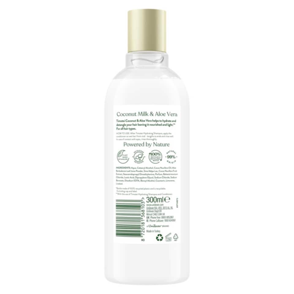 image 1 of Timotei Hydrating Conditioner Coconut Milk And Aloe Vera 300Ml